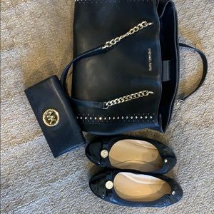 Purse shoes and Wallet all Michael Kors